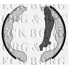 BBS6399 BORG & BECK Комплект тормозных колодок