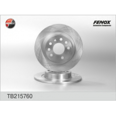 TB215760 FENOX Тормозной диск