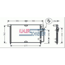 5220091 KUHLER SCHNEIDER Конденсатор, кондиционер