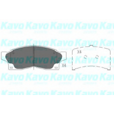 KBP-9038 KAVO PARTS Комплект тормозных колодок, дисковый тормоз