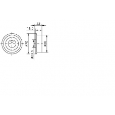 TKR 9183 TIMKEN Натяжной ролик, ремень грм