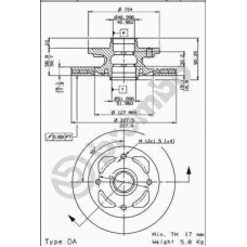 09.5630.10 BREMBO Тормозной диск