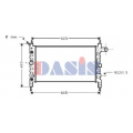 151440N AKS DASIS Радиатор, охлаждение двигателя
