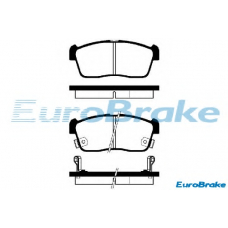 5501225213 EUROBRAKE Комплект тормозных колодок, дисковый тормоз