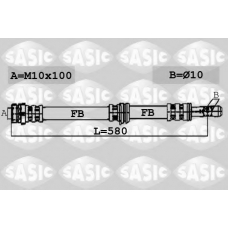 6606133 SASIC Тормозной шланг