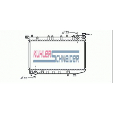 1604501 KUHLER SCHNEIDER Радиатор, охлаждение двигател