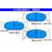 13.0460-8009.2 ATE Комплект тормозных колодок, дисковый тормоз