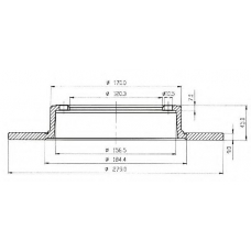 BDC3200 QUINTON HAZELL Тормозной диск