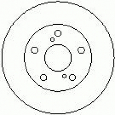 6582 10 KAWE Тормозной диск