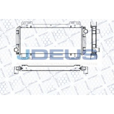 RA0120061 JDEUS Радиатор, охлаждение двигателя