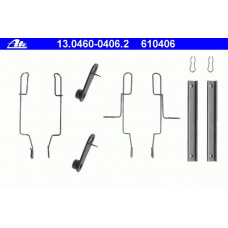 13.0460-0406.2 ATE Комплектующие, колодки дискового тормоза