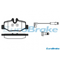 5501223352 EUROBRAKE Комплект тормозных колодок, дисковый тормоз