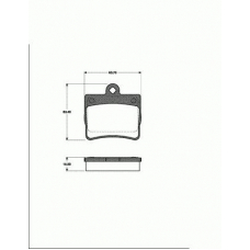 1501223334 S.b.s. Комплект тормозных колодок, дисковый тормоз