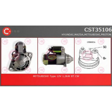 CST35106RS CASCO Стартер