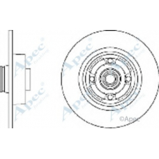 DSK2442 APEC Тормозной диск