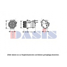 851599N AKS DASIS Компрессор, кондиционер