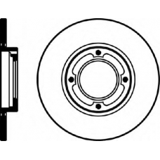 MDC1101 MINTEX Тормозной диск