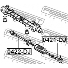 0422-DJ FEBEST Осевой шарнир, рулевая тяга