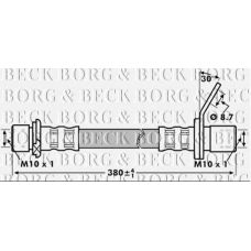 BBH7218 BORG & BECK Тормозной шланг