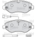 541737 VALEO Комплект тормозных колодок, дисковый тормоз