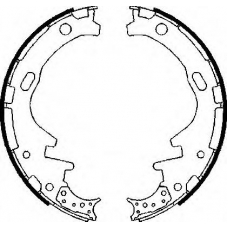 BS813 QUINTON HAZELL Комплект тормозных колодок