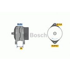 0 986 080 630 BOSCH Генератор