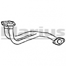 VL454A KLARIUS Труба выхлопного газа