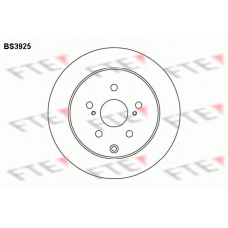 BS3925 FTE Тормозной диск