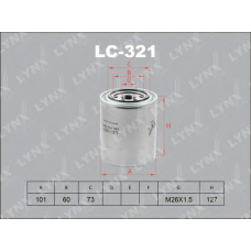 LC-321 LYNX Фильтр масляный