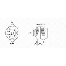 943356579010 MAGNETI MARELLI Генератор