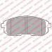 LP2148 DELPHI Комплект тормозных колодок, дисковый тормоз