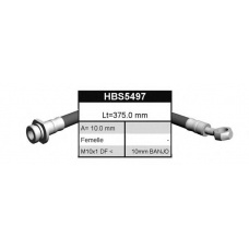 HBS5497 QUINTON HAZELL Тормозной шланг