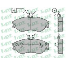05P350 LPR Комплект тормозных колодок, дисковый тормоз