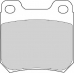 FD6603A NECTO Комплект тормозных колодок, дисковый тормоз