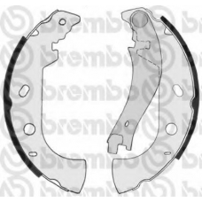 S 23 514 BREMBO Комплект тормозных колодок