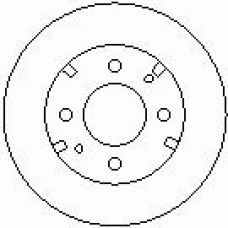 6391 10 KAWE Тормозной диск