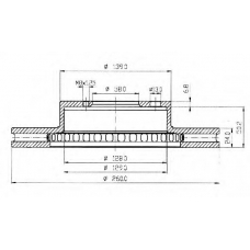 BDC4328 QUINTON HAZELL Тормозной диск