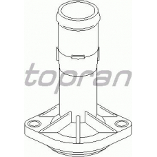 108 187 TOPRAN Фланец охлаждающей жидкости