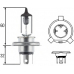 8GJ 002 525-251 HELLA Лампа накаливания, фара дальнего света; Лампа нака