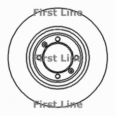 FBD103 FIRST LINE Тормозной диск