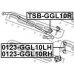 0123-GGL10RH FEBEST Тяга / стойка, стабилизатор
