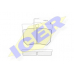 120426 ICER Комплект тормозных колодок, дисковый тормоз
