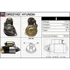 DRS3143N DELCO REMY Стартер