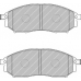 FSL1881 FERODO Комплект тормозных колодок, дисковый тормоз