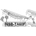 NSB-TA60F FEBEST Опора, стабилизатор