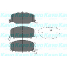 KBP-9031 KAVO PARTS Комплект тормозных колодок, дисковый тормоз