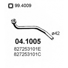 04.1005 ASSO Труба выхлопного газа