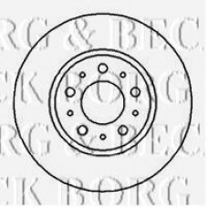 BBD4940 BORG & BECK Тормозной диск