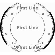 FBS179 FIRST LINE Комплект тормозных колодок