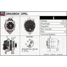 DRA3904 DELCO REMY Генератор